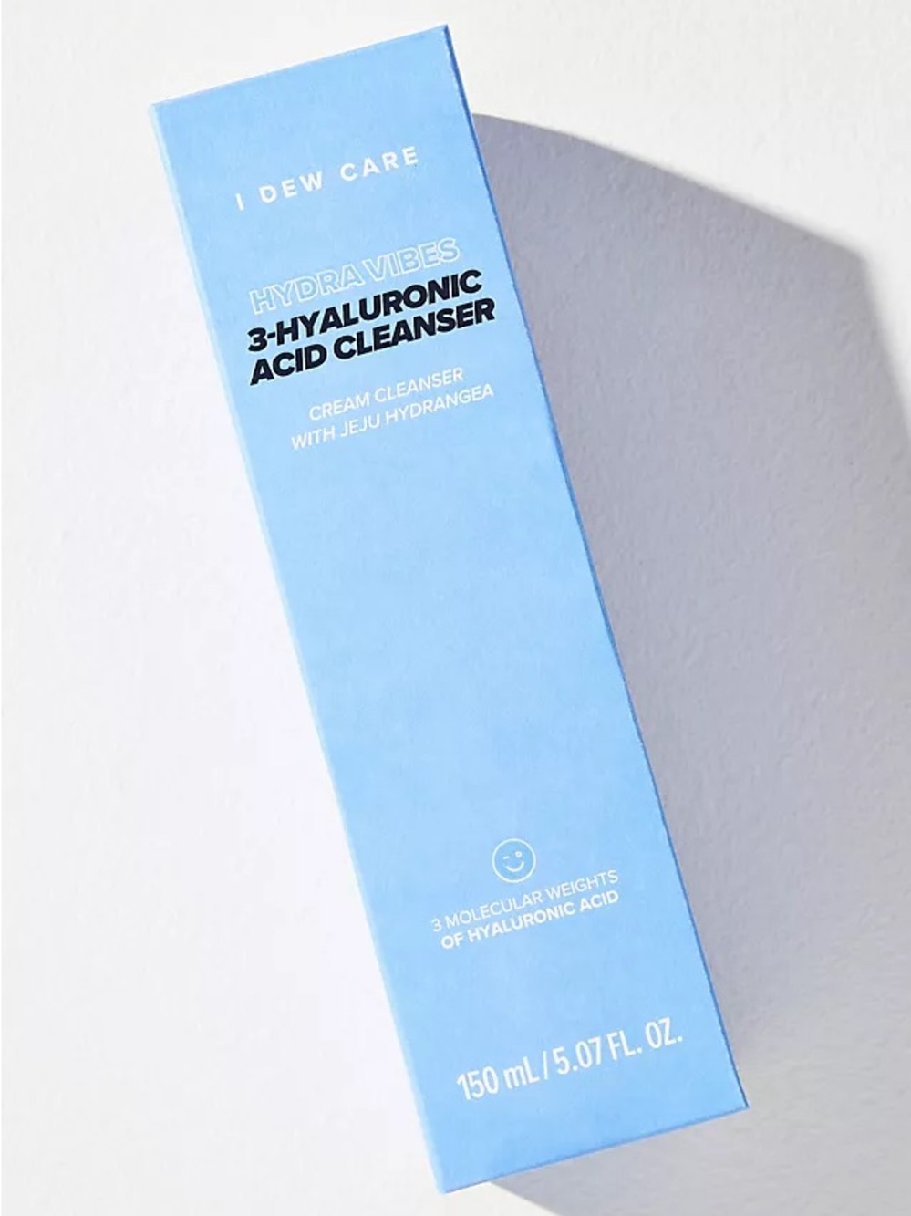 I Dew Care Hydra Vibes 3-Hyaluronic Acid Cream Cleanser — Light Blue